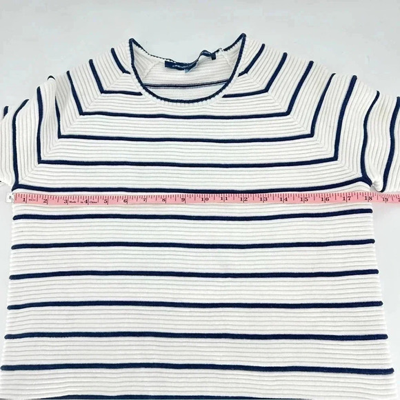 French Connection Ribbed cotton nautical sailor sweater - Picture 8 of 8